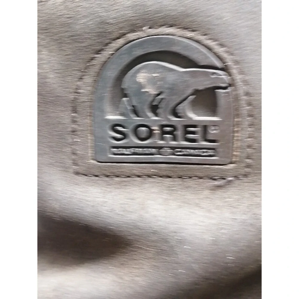 Sorel Boots Mens Black 8 Snow Shoes Felt Lined Steel Shank Rubber Mid Calf